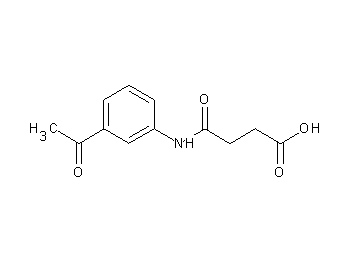 4-[(3-acetylphenyl)amino]-4-oxobutanoic acid - Click Image to Close