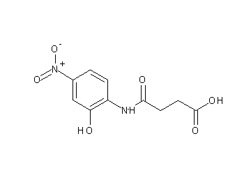 4-[(2-hydroxy-4-nitrophenyl)amino]-4-oxobutanoic acid