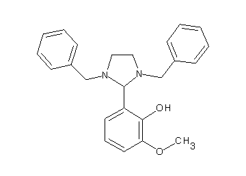 2-(1,3-dibenzyl-2-imidazolidinyl)-6-methoxyphenol - Click Image to Close