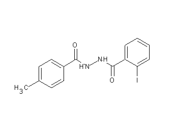2-iodo-N'-(4-methylbenzoyl)benzohydrazide