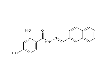2,4-dihydroxy-N'-(2-naphthylmethylene)benzohydrazide - Click Image to Close