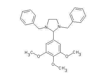 1,3-dibenzyl-2-(3,4,5-trimethoxyphenyl)imidazolidine - Click Image to Close