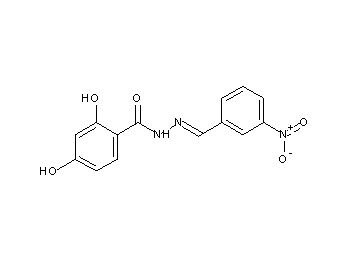 2,4-dihydroxy-N'-(3-nitrobenzylidene)benzohydrazide - Click Image to Close