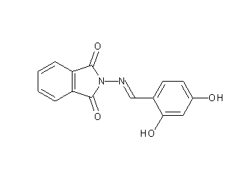 2-[(2,4-dihydroxybenzylidene)amino]-1H-isoindole-1,3(2H)-dione - Click Image to Close