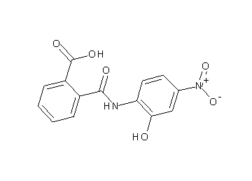 2-{[(2-hydroxy-4-nitrophenyl)amino]carbonyl}benzoic acid - Click Image to Close