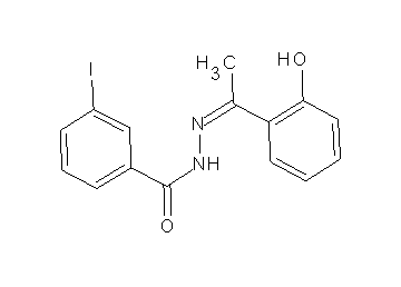 N'-[1-(2-hydroxyphenyl)ethylidene]-3-iodobenzohydrazide - Click Image to Close