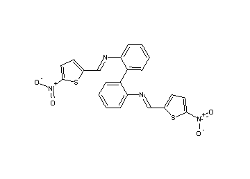 N,N'-bis[(5-nitro-2-thienyl)methylene]-2,2'-biphenyldiamine - Click Image to Close