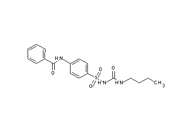 N-[4-({[(butylamino)carbonyl]amino}sulfonyl)phenyl]benzamide - Click Image to Close