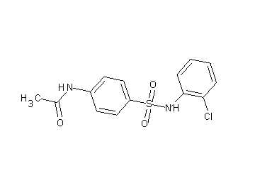 N-(4-{[(2-chlorophenyl)amino]sulfonyl}phenyl)acetamide - Click Image to Close