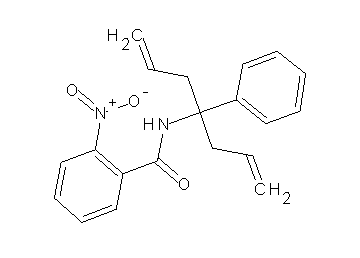 N-(1-allyl-1-phenyl-3-buten-1-yl)-2-nitrobenzamide