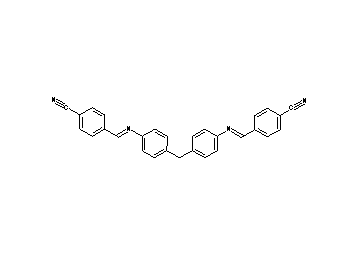 4,4'-[methylenebis(4,1-phenylenenitrilomethylylidene)]dibenzonitrile