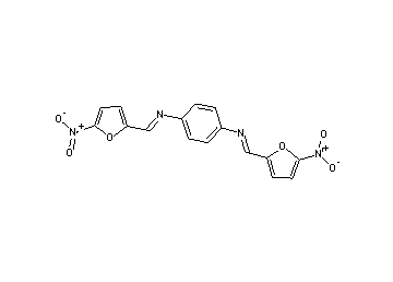 N,N'-bis[(5-nitro-2-furyl)methylene]-1,4-benzenediamine - Click Image to Close