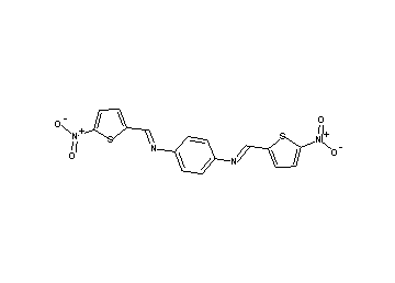 N,N'-bis[(5-nitro-2-thienyl)methylene]-1,4-benzenediamine