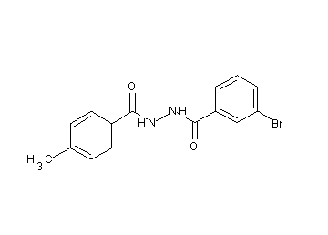3-bromo-N'-(4-methylbenzoyl)benzohydrazide