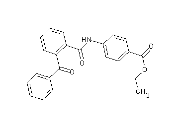 ethyl 4-[(2-benzoylbenzoyl)amino]benzoate - Click Image to Close