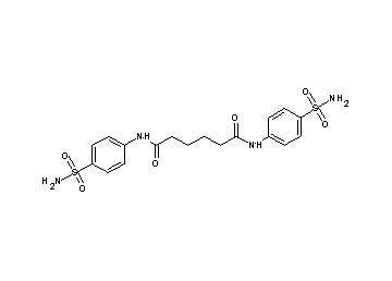 N,N'-bis[4-(aminosulfonyl)phenyl]hexanediamide