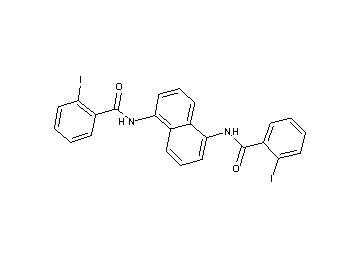 N,N'-1,5-naphthalenediylbis(2-iodobenzamide) - Click Image to Close