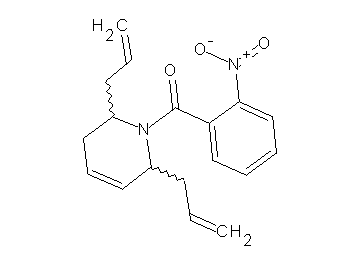 2,6-diallyl-1-(2-nitrobenzoyl)-1,2,3,6-tetrahydropyridine - Click Image to Close