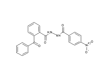 2-benzoyl-N'-(4-nitrobenzoyl)benzohydrazide - Click Image to Close
