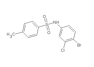N-(4-bromo-3-chlorophenyl)-4-methylbenzenesulfonamide - Click Image to Close