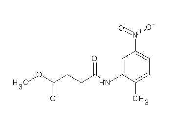 methyl 4-[(2-methyl-5-nitrophenyl)amino]-4-oxobutanoate - Click Image to Close
