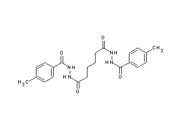 N'1,N'6-bis(4-methylbenzoyl)hexanedihydrazide - Click Image to Close