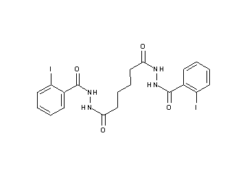 N'1,N'6-bis(2-iodobenzoyl)hexanedihydrazide - Click Image to Close