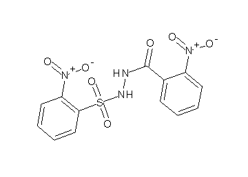 2-nitro-N'-[(2-nitrophenyl)sulfonyl]benzohydrazide - Click Image to Close