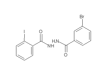 N'-(3-bromobenzoyl)-2-iodobenzohydrazide - Click Image to Close