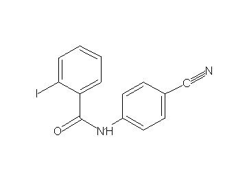 N-(4-cyanophenyl)-2-iodobenzamide