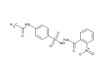 N-(4-{[2-(2-nitrobenzoyl)hydrazino]sulfonyl}phenyl)acetamide - Click Image to Close