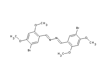 bis(5-bromo-2,4-dimethoxybenzylidene)hydrazine - Click Image to Close