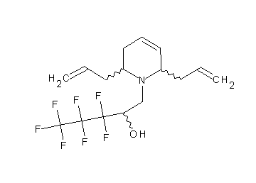 1-(2,6-diallyl-3,6-dihydro-1(2H)-pyridinyl)-3,3,4,4,5,5,5-heptafluoro-2-pentanol - Click Image to Close