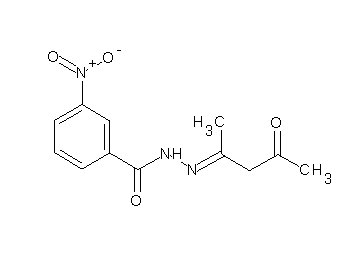 N'-(1-methyl-3-oxobutylidene)-3-nitrobenzohydrazide - Click Image to Close