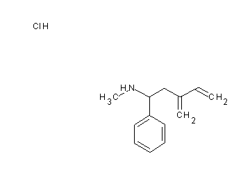 N-methyl-3-methylene-1-phenyl-4-penten-1-amine hydrochloride - Click Image to Close