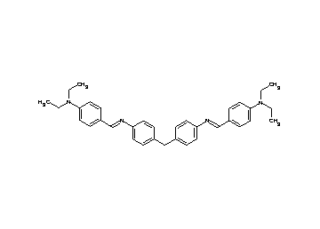 4,4'-methylenebis{N-[4-(diethylamino)benzylidene]aniline} - Click Image to Close