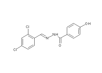 N'-(2,4-dichlorobenzylidene)-4-hydroxybenzohydrazide - Click Image to Close