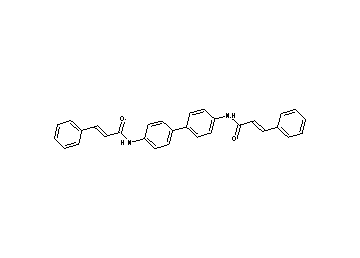 N,N'-4,4'-biphenyldiylbis(3-phenylacrylamide) - Click Image to Close