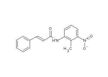 N-(2-methyl-3-nitrophenyl)-3-phenylacrylamide - Click Image to Close