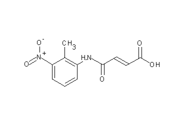4-[(2-methyl-3-nitrophenyl)amino]-4-oxo-2-butenoic acid
