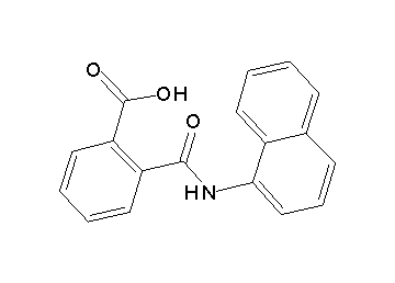 2-[(1-naphthylamino)carbonyl]benzoic acid - Click Image to Close