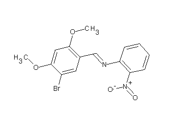 N-(5-bromo-2,4-dimethoxybenzylidene)-2-nitroaniline - Click Image to Close