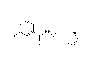 3-bromo-N'-(1H-pyrrol-2-ylmethylene)benzohydrazide - Click Image to Close