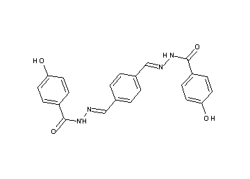 N',N''-[1,4-phenylenedi(methylylidene)]bis(4-hydroxybenzohydrazide) - Click Image to Close