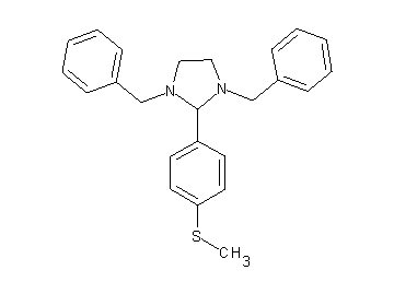 1,3-dibenzyl-2-[4-(methylsulfanyl)phenyl]imidazolidine - Click Image to Close