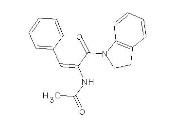 N-[1-(2,3-dihydro-1H-indol-1-ylcarbonyl)-2-phenylvinyl]acetamide - Click Image to Close