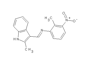 2-methyl-N-[(2-methyl-1H-indol-3-yl)methylene]-3-nitroaniline - Click Image to Close