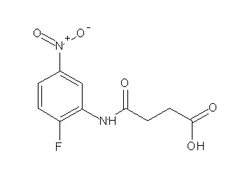 4-[(2-fluoro-5-nitrophenyl)amino]-4-oxobutanoic acid - Click Image to Close