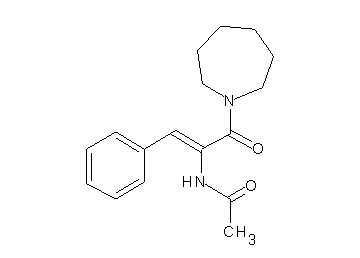 N-[1-(1-azepanylcarbonyl)-2-phenylvinyl]acetamide - Click Image to Close