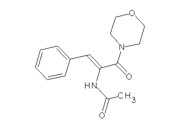 N-[1-(4-morpholinylcarbonyl)-2-phenylvinyl]acetamide - Click Image to Close